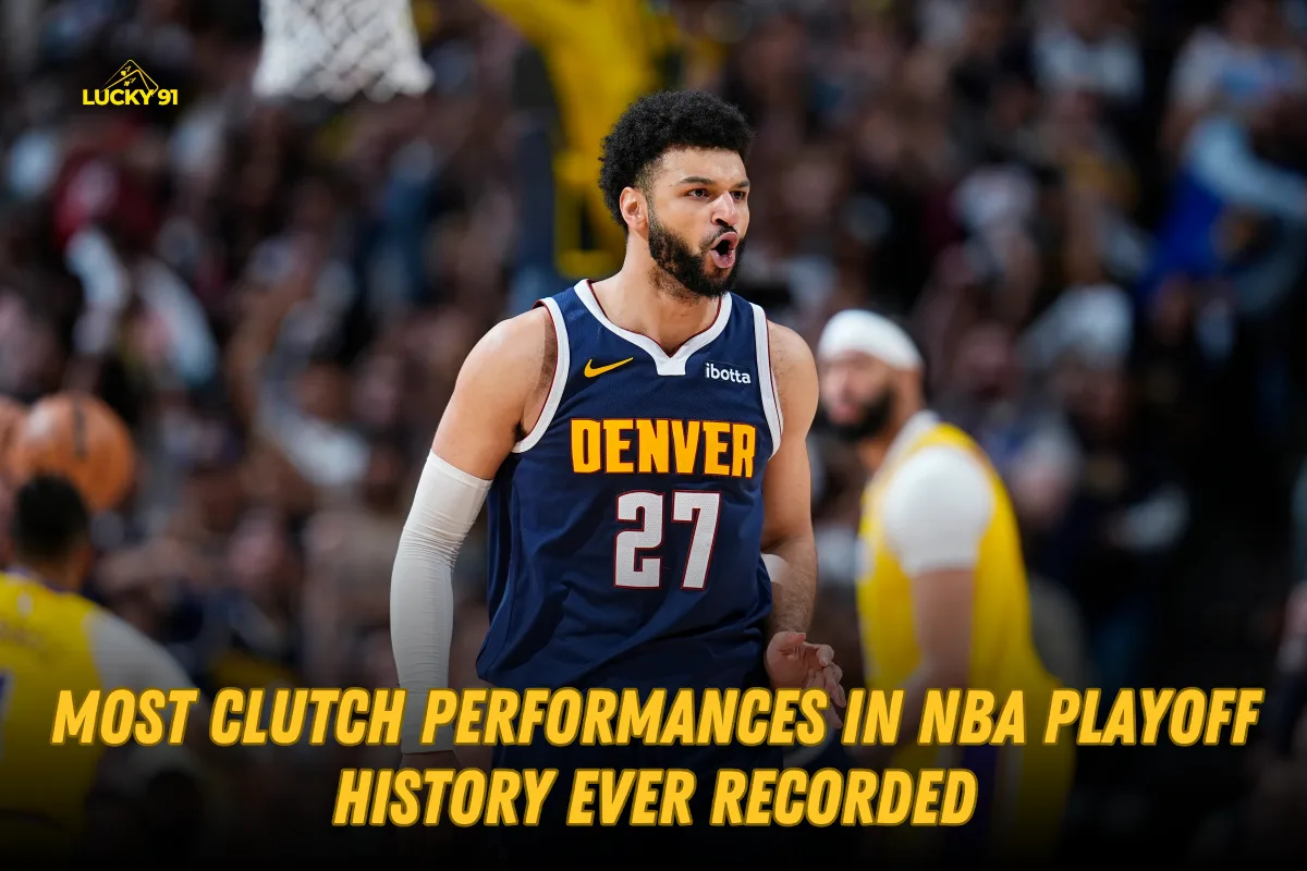 Most Clutch Performances in NBA Playoff History