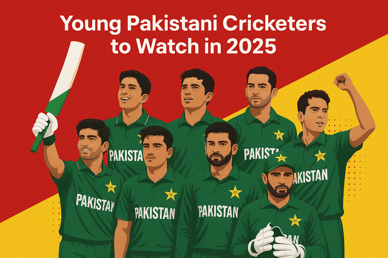 Young Pakistani Cricketers